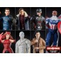 Marvel Legends Disney Plus Captain America - Flight Gear BAF set of 7 - 6 inch action figures