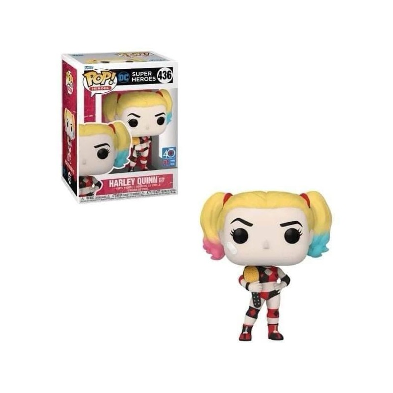 Funko Pop! DC Heroes: Harley Quinn with Belt PX Exclusive 436