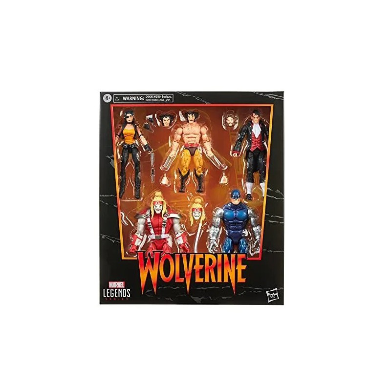 Marvel Legends X-Men Wolverine 6 Inch Action Figure 5-pack boxset