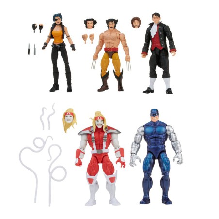 Marvel Legends X-Men Wolverine 6 Inch Action Figure 5-pack boxset