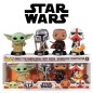 Funko Pop! Star Wars Grogu/ the Mandalorian/ Moff Gideon/ Incinerator Stormtrooper Glow in the dark 4-pack Special Edition