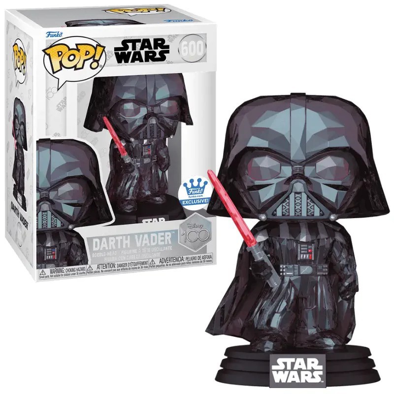 Funko Pop! Star Wars Darth Vader Disney 100th Special Edition 600