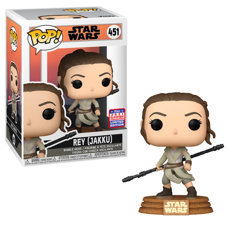 Funko Pop! Star Wars Rey (Jakku 2021 Summer Convention Limited Edition 451