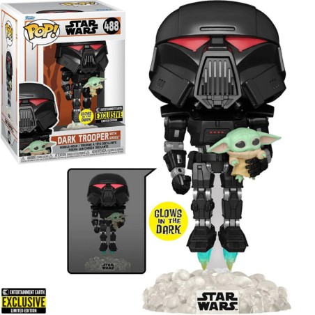 Funko Pop! Star Wars Dark Trooper EE Exclusive 488