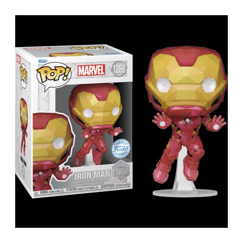 Funko Pop! Disney-Marvel Iron Man Disney 100 Special Edition 1268