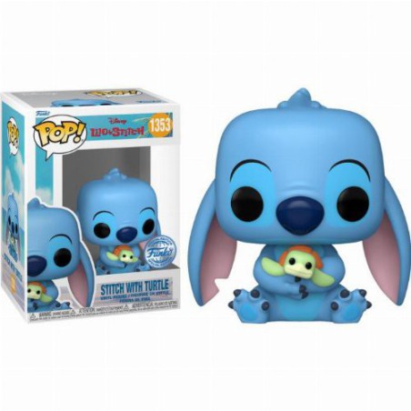 Funko Pop! Disney-Lilo and Stitch with Turtle Special Edition 1353