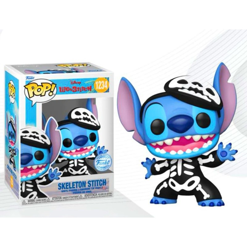 Funko Pop! Disney-Lilo and Stitch - Skeleton Stitch Special Edition 1234