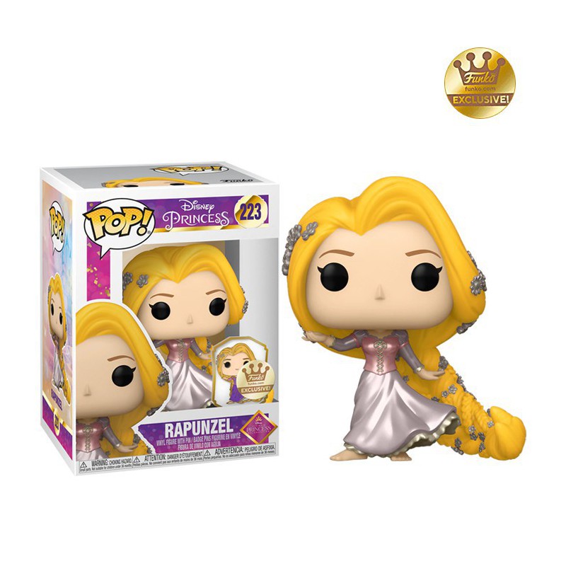 Funko Pop! Disney-Princess Series Rapunzel with Collector Pin Funko.com Shop Exlusive 223