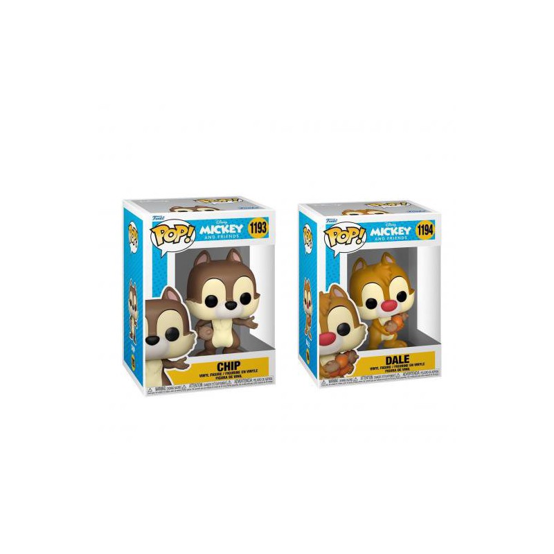 Funko Pop! Disney-Mickey and Friends - Chip and Dale 1193 1194