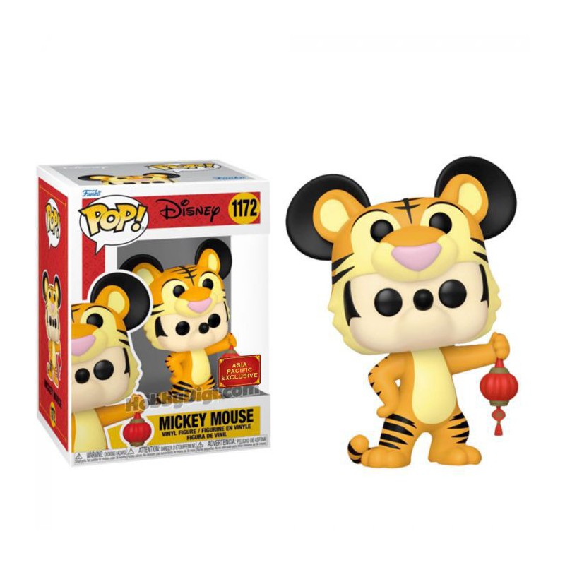 Funko Pop! Disney-Mickey Mouse Chinese Year of Tiger Asia Pacific Exclusive 1172