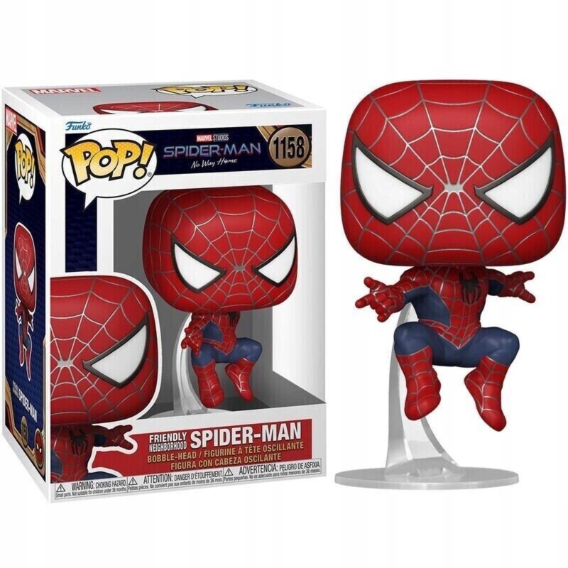 Funko Pop! Marvel Spider-Man No Way Home Friendly Neighorhood Spider-Man Metallic Special Edition 1158