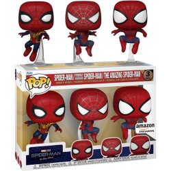 Funko Pop! Marvel Spider-Man No Way Home Amazon Exclusive 3-pack