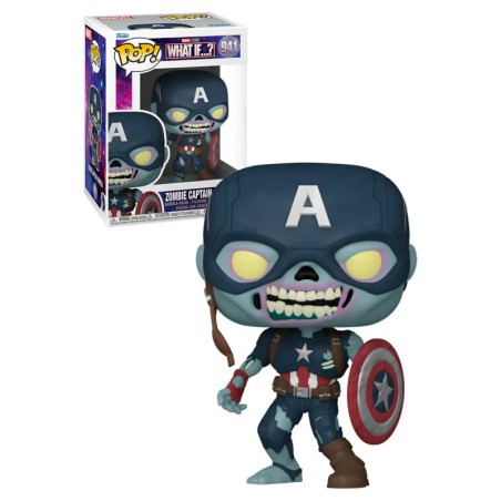 Funko Pop! Marvel What If! Zombie Captain America 941