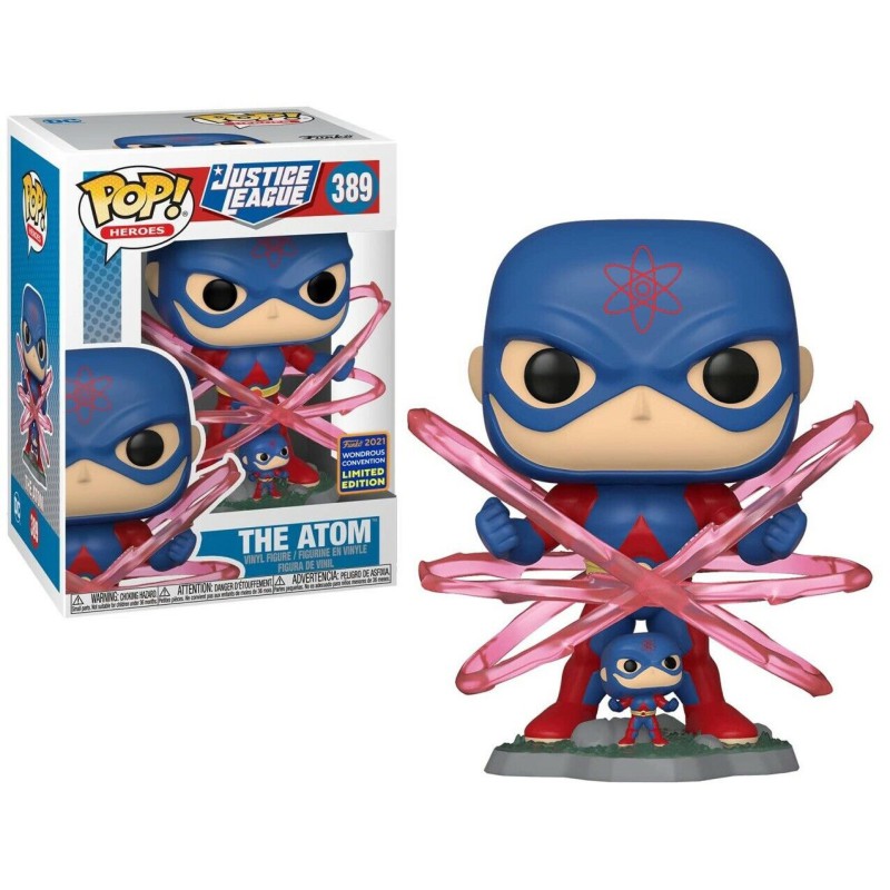 Funko Pop! DC Justice League The Atom 2021 Wondrous Convention Limited Edition 389