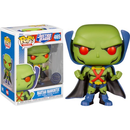 Funko Pop! DC Justice League Martian Manhunter Special Edition 465