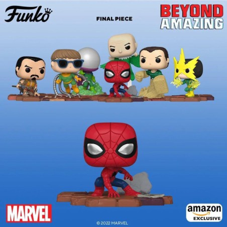 Funko Pop! Marvel Sinister Six: Beyond Amazing Collection Amazon Exclusive Set of 7 (1013/1014/1015/1016/1017/1018/1019)