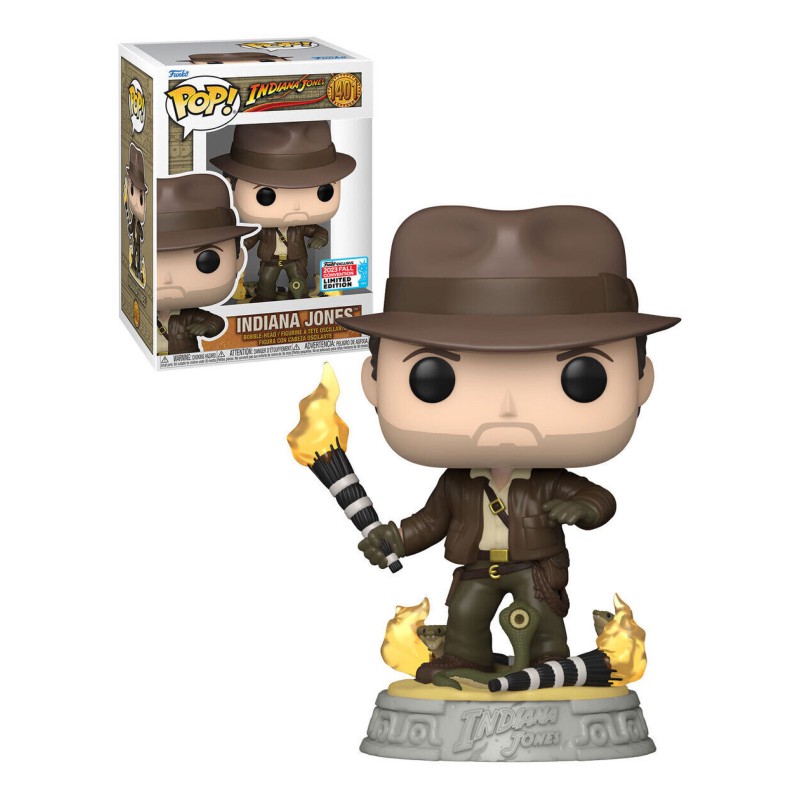 Funko Pop! Movies Indiana Jones from 1981 movie 2023 Fall Convention Limited Edition 1401