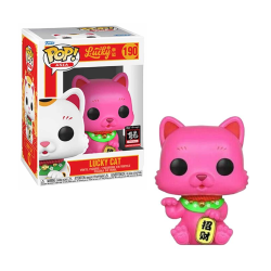 Funko Pop! Asia Lucky Cat Shocking Pink Asia Exclusive - Year of Dragon 190