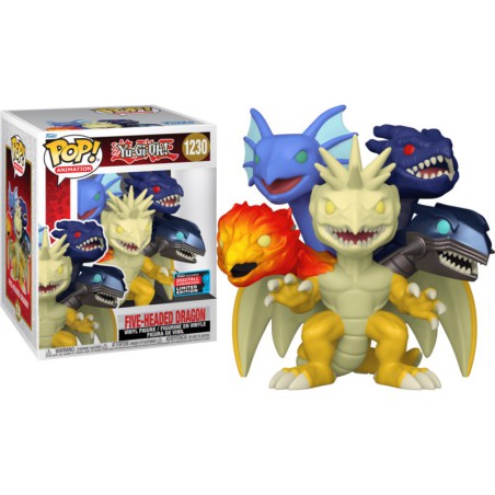 Funko Pop! Animations Yu-Gi-Oh!: Five-Headed Dragon 2022 Fall Convention Limited Edition 1230