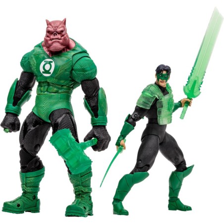 DC Multiverse (McFarlane) - Green Lantern Kilowog and Kyle Rayner Multipack Gold Label