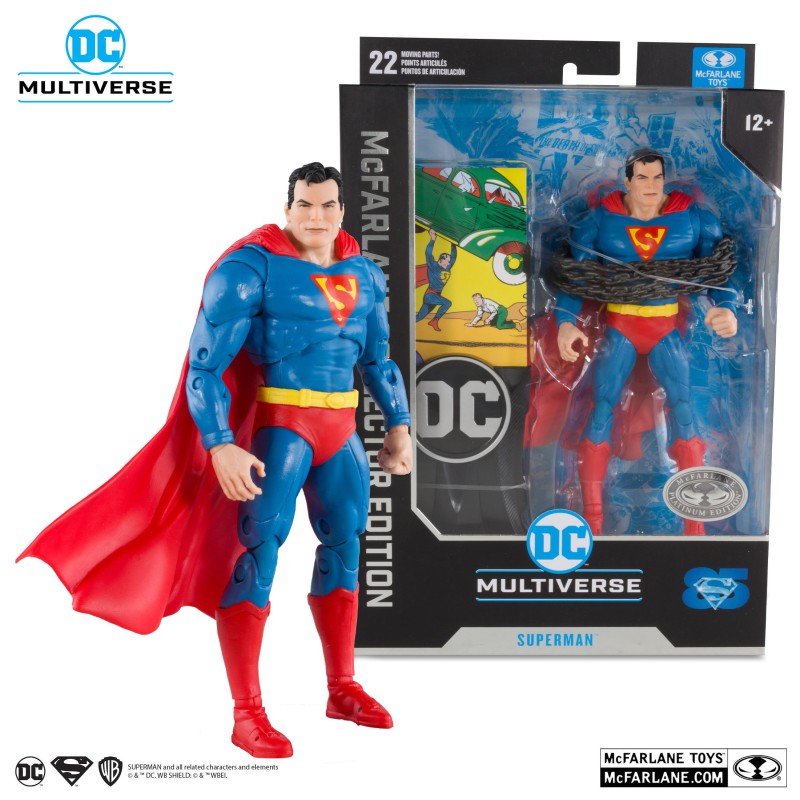 DC Multiverse (McFarlane) - Superman from Golden Age Collector Edition (Platinum Edition) Collector Edition