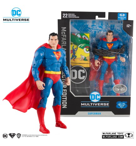 DC Multiverse (McFarlane) - Superman from Golden Age Collector Edition (Platinum Edition) Collector Edition