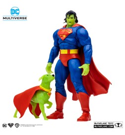 DC Multiverse (McFarlane) - Superman and Krypto Collector Edition (Platinum Edition) Collector Edition