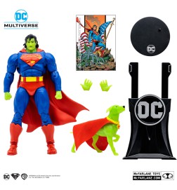 DC Multiverse (McFarlane) - Superman and Krypto Collector Edition (Platinum Edition) Collector Edition