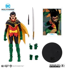 DC Multiverse (McFarlane) - Damien Wayne Vampire Robin Gold Label