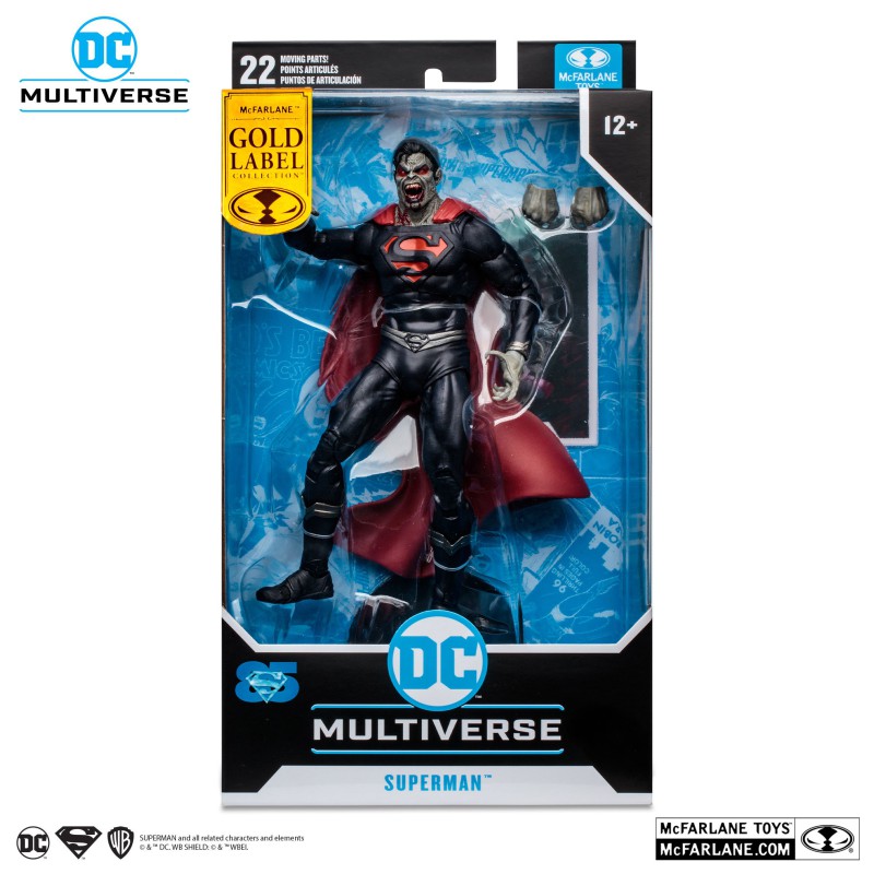 DC Multiverse (McFarlane) - Vampire Superman Gold Label Gold Label