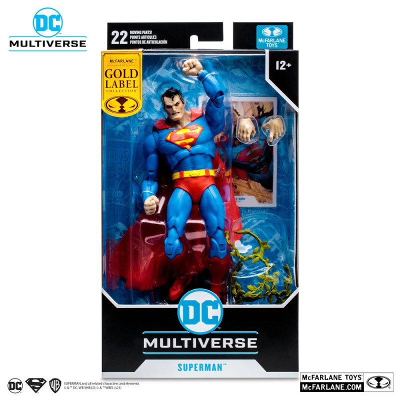 DC Multiverse (McFarlane) - Superman Hush Gold Label