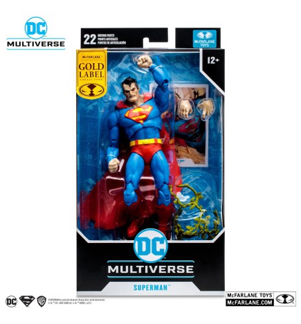 DC Multiverse (McFarlane) - Superman Hush Gold Label