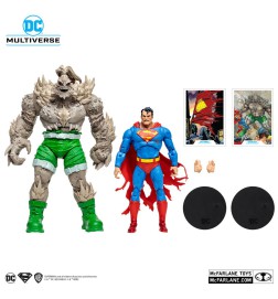 DC Multiverse (McFarlane) - Superman vs Doomsday Gold Label