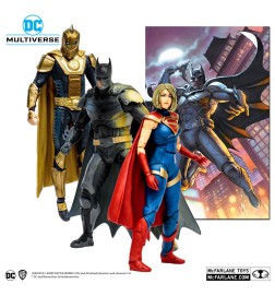 DC Multiverse (McFarlane) - Supergirl / Batman / Dr Fate 3-pack Gold Label Gold Label