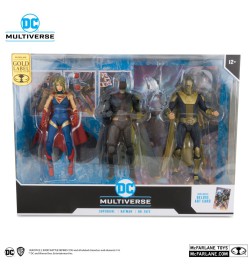 DC Multiverse (McFarlane) - Supergirl / Batman / Dr Fate 3-pack Gold Label Gold Label