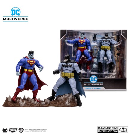 DC Multiverse (McFarlane) - Bizarro vs Batzarro