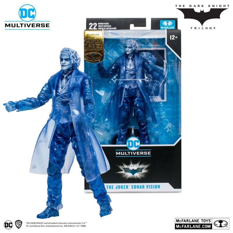 DC Multiverse (McFarlane) - Sonar Joker from the Dark Knight Trilogy Movie Gold Label