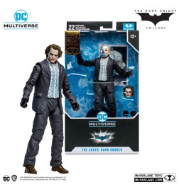 DC Multiverse (McFarlane) - Joker Bank Robber from the Dark Knight Trilogy Movie Gold Label