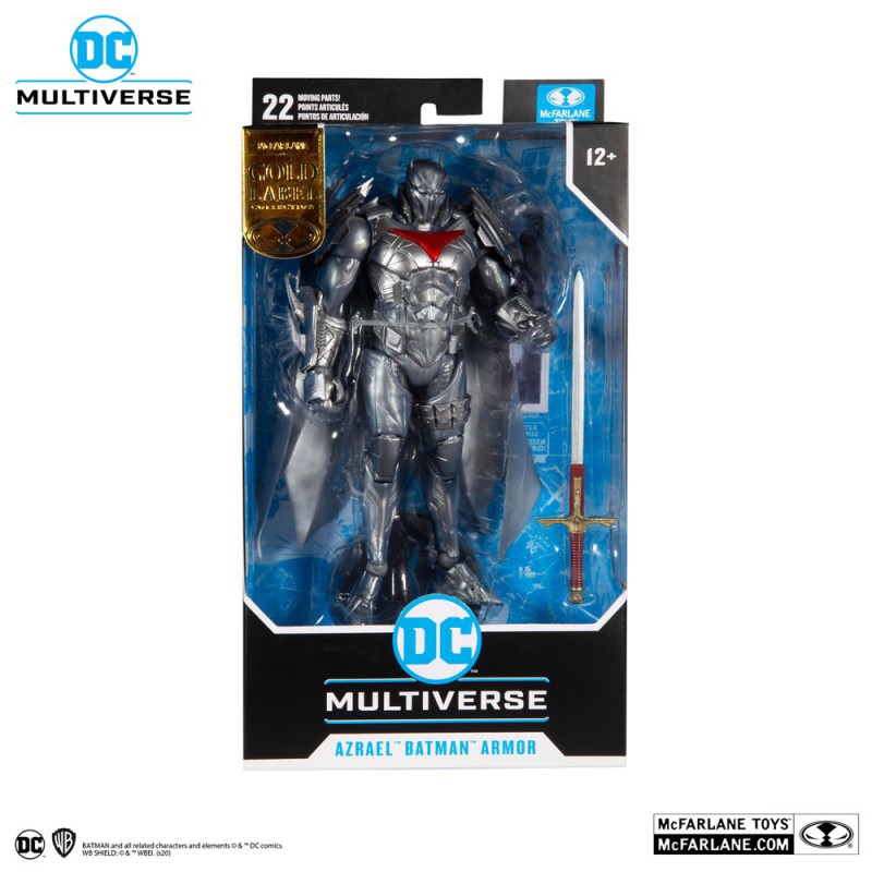 DC Multiverse (McFarlane) - Azrael Batman Armor from Curse of White Knight Gold Label