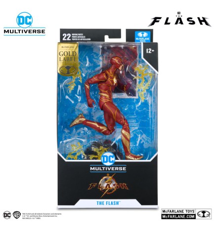 DC Multiverse (McFarlane) - Flash from The Flash Movie Gold Label