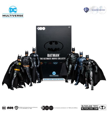 DC Multiverse (McFarlane) - Batman Movie Warner Brothers 100th Anniversary Set