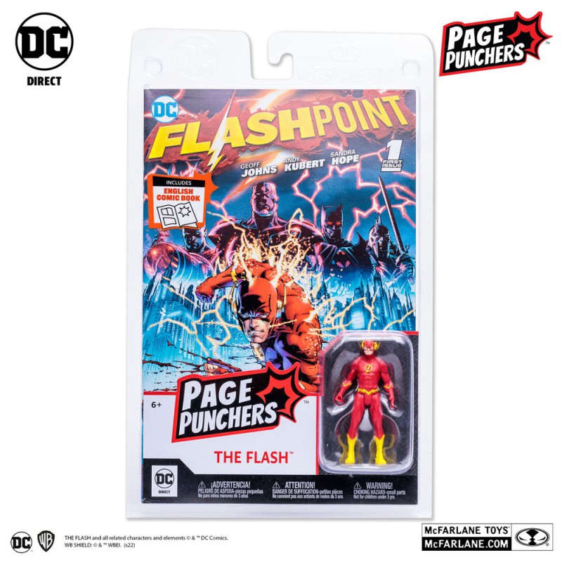 DC Multiverse (McFarlane) - The Flash Flashpoint Page Punchers