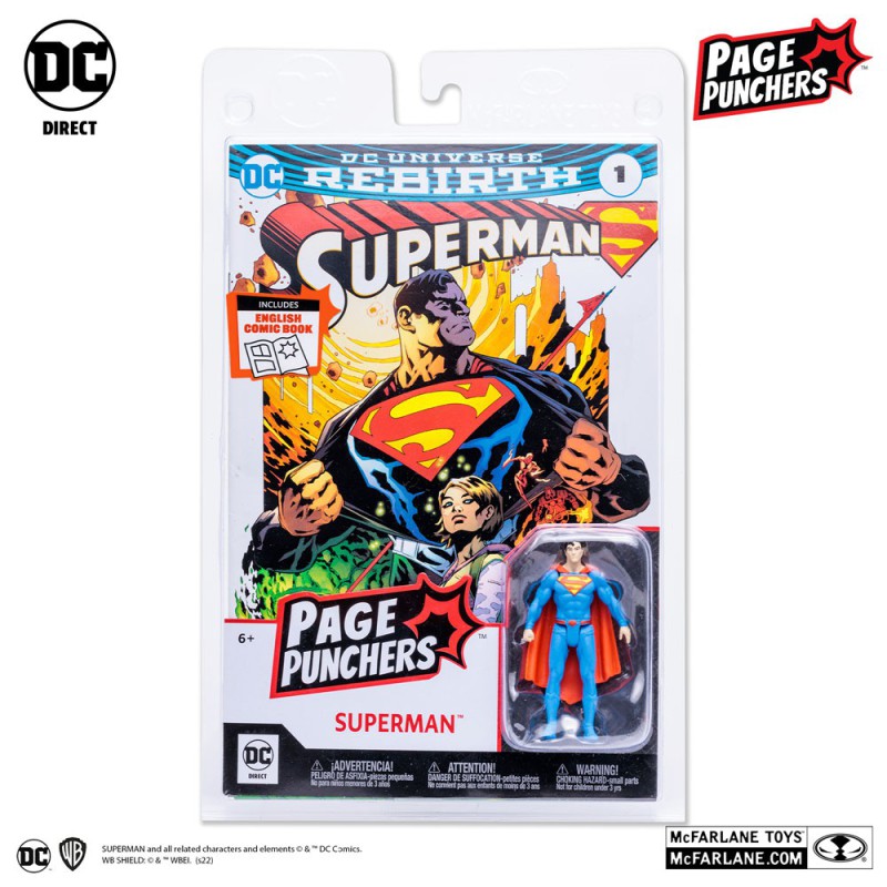 DC Multiverse (McFarlane) - Superman Rebirth Page Punchers