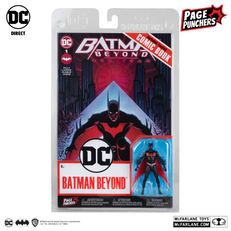 DC Multiverse (McFarlane) - Batman Beyond Page Punchers Page Punchers