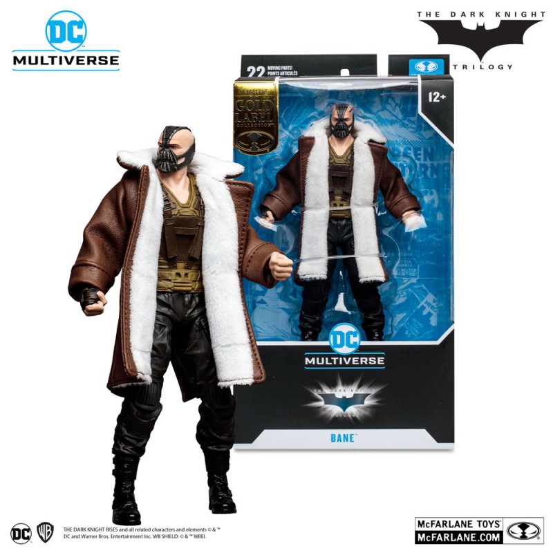 DC Multiverse (McFarlane) - Bane (Trench Coat) from the Dark Knight Trilogy Movie Gold Label