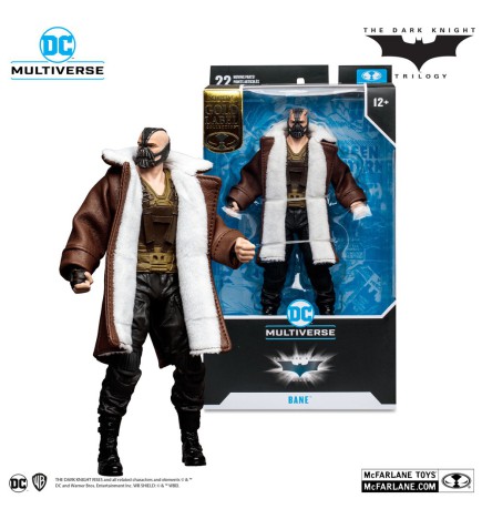 DC Multiverse (McFarlane) - Bane (Trench Coat) from the Dark Knight Trilogy Movie Gold Label