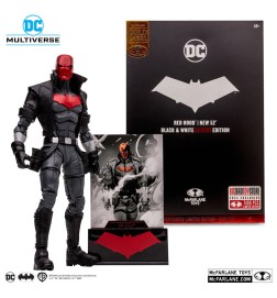 DC Multiverse (McFarlane) - Red Hood New 52 Black and White Accent Edition Gold Label