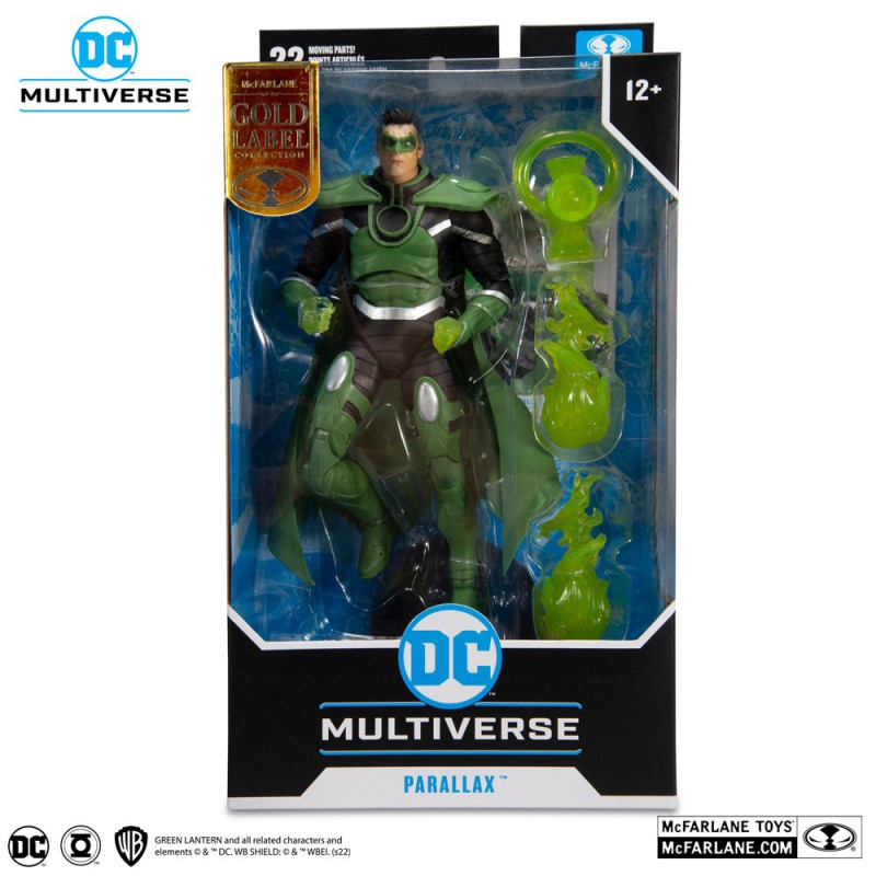 DC Multiverse (McFarlane) - Parallax (Hal Jordan) Gold Label Gold Label