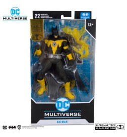 DC Multiverse (McFarlane) - Batman Sinestro Corps (Yellow Lantern) Gold Label