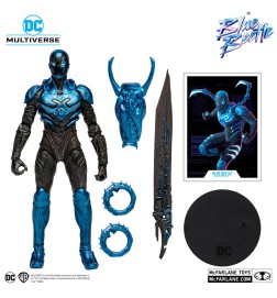 DC Multiverse (McFarlane) - Blue Beetle with weapons from Blue Beetle Movie